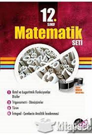 12. Sınıf Matematik Seti Yarı Çap Yayınları