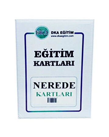 2-6 Yaş DKA Nerede Kartları