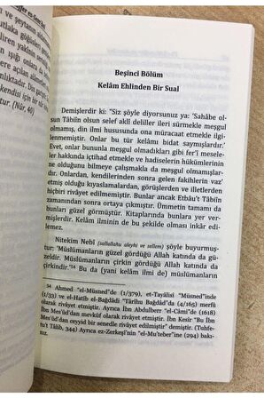 Ehli Hadis Müdafaası, Kelamcılara Ve Rey Ehline Reddiye, Ebul Muzaffer Es-semani, Neda Yay