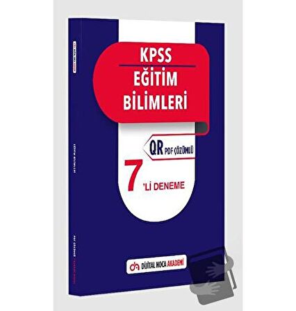 2023 KPSS Eğitim Bilimleri QR PDF Çözümlü 7 'li Deneme