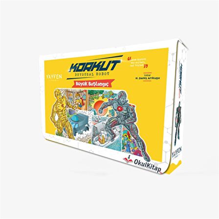 4. Sınıf Korkut Duygusal Robot Hikaye Seti 9 Kitap