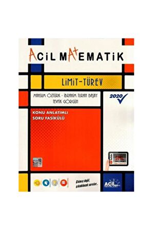 Acil Matematik Limit Türev