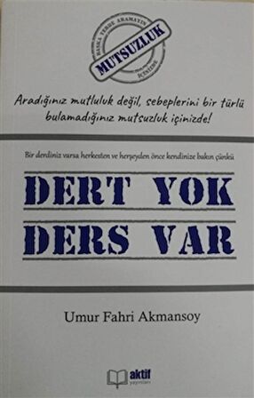 Dert yok Ders Var