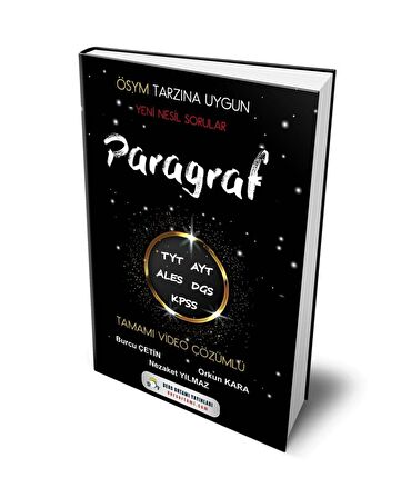  Ders Ortamı Yayınları TYT AYT ALES DGS KPSS Paragraf Çözümlü Yeni Nesil Sorular