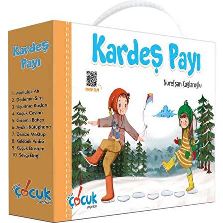 Kardeş Payı 2. Sınıf (10 Kitap) - Nurefşan Çağlaroğlu - Dikkat Çocuk Yayınları