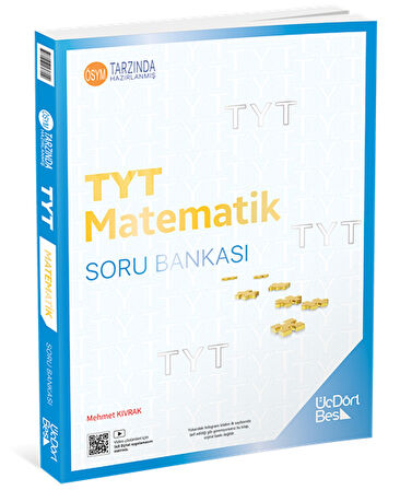 ÜçDörtBeş Yayınları TYT Matematik Soru Bankası