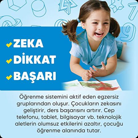 Dikkati Güçlendirme Seti 7 Yaş - Yeni Neuro - Via Sistemi İle