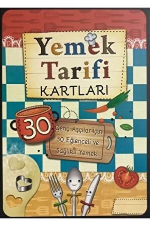 Yemek Tarifi Kartları (30 Kart)