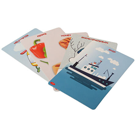 Konuşan Çocuk Çok Amaçlı Kelime Kartları Set 3