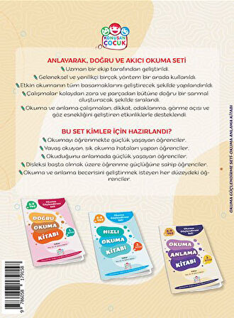 Konuşan Çocuk Okuma Anlama Kitabı (Konuşan Çocuk Okuma Güçlendirme Kitap 3)