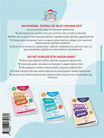 Konuşan Çocuk Hızlı Okuma Kitabı (Konuşan Çocuk Okuma Güçlendirme Kitap 2)