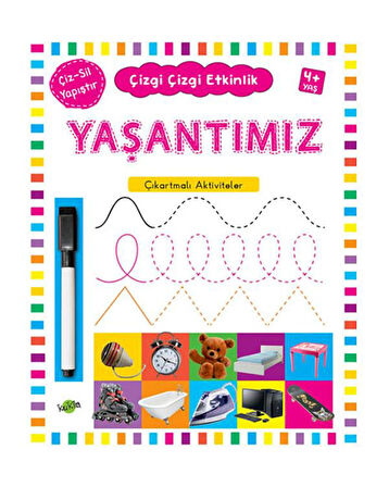 Çizgi Çizgi Etkinlik Yaşantımız 4 Yaş