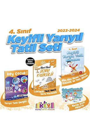 KALİTELİ EĞİTİM YAYINLARI 4. SINIF YARIYIL TATİL SETİ