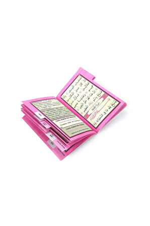 Yasin Kitabı - Iri Yazılı - Çanta Boy - 128 Sayfa - Pembe Renk - Tavaslı Yayınevi - Mevlid Hediyeliğ