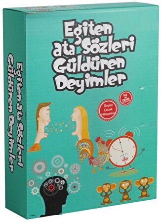 Eğiten Atasözleri Güldüren Deyimler 10 Kitap