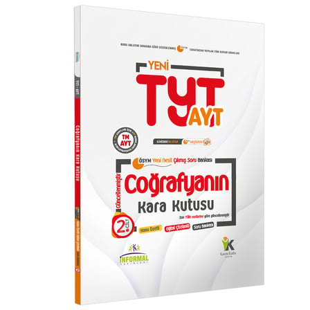 TYT-AYT Coğrafyanın Kara Kutusu 2.Cilt Konu Özetli Dijital Çözümlü ÖSYM Çıkmış Soru Bankası