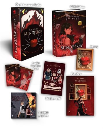 Mindfck Tek Cilt Koleksiyon Baskısı (Özel Kutulu Set Ciltli) / S. T. Abby