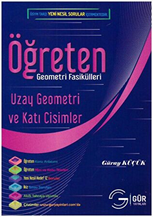 Öğreten Matematik Fasikülleri Uzay Geometri ve Katı Cisimler Konu Anlatımlı