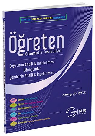 Öğreten Matematik Fasikülleri - Doğrunun ve Çemberin Analitik İncelenmesi Konu Anlatımlı