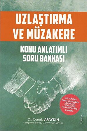 Uzlaştırma ve Müzakere Konu Anlatımlı Soru Bankası