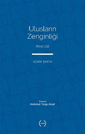 Ulusların Zenginliği Cilt 2