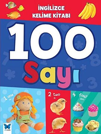 İngilizce Kelime Kitabı : 100 Sayı - Kolektif - Mavi Kelebek Yayınları