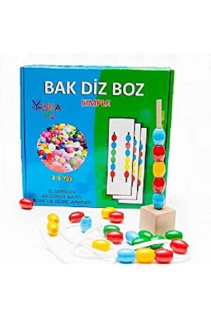 Bak Diz Boz Simple 3-5 Yaş