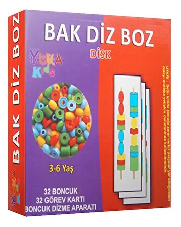 Yuka Kids Bak Diz Boz Disk