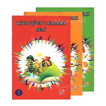 Okuduğunu Anlama Seti (3 Kitap)