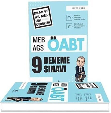 ÖABT MEB AGS Din Kültürü ve Ahlak Bilgisi Öğretmenliği 9 Deneme Çözümlü Eker Test