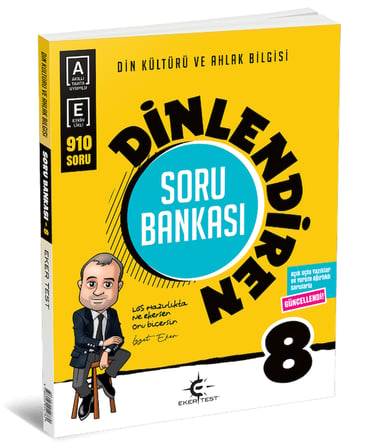 Eker Test Yayınları 8. Sınıf Dinlendiren Soru Bankası