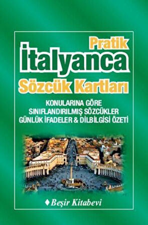 Pratik İtalyanca Sözcük Kartları