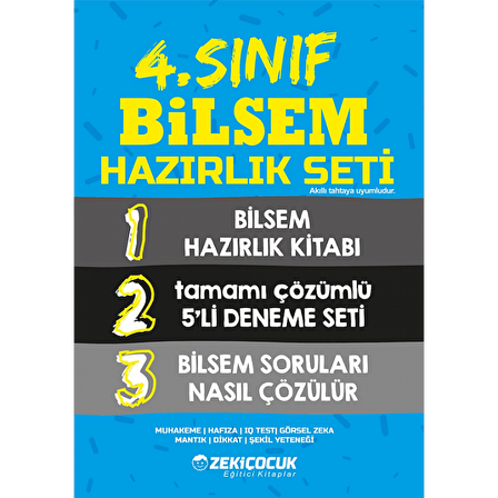 4. Sınıf Bilsem Hazırlık Seti