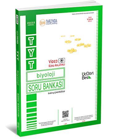 TYT Biyoloji Soru Bankası - Yeni Baskı