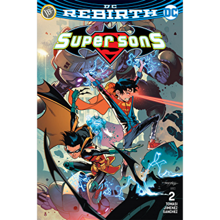 Super Sons Sayı 2 (DC Rebirth)