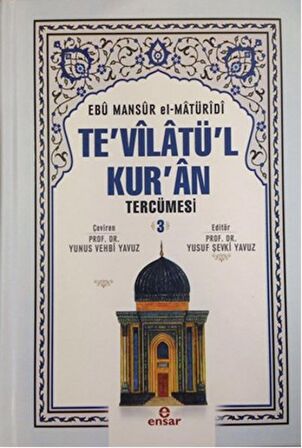 Te'vilatü'l Kur'an Tercümesi 3. Cilt