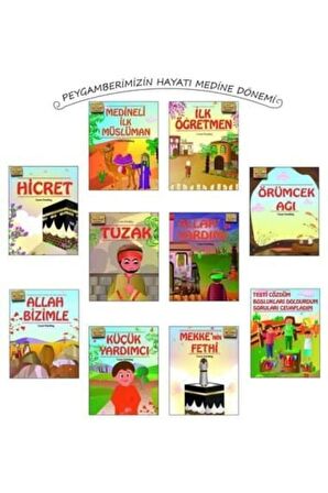 Çocuklar Için Sevgili Peygamberimizin Hayatı Serisi 10 Kitap Mekke Dönemi