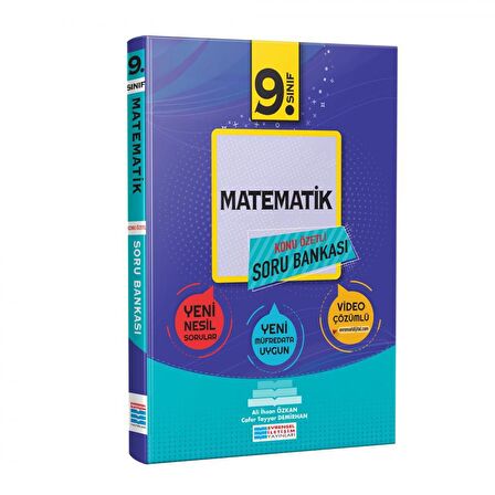 9. Sınıf Matematik Konu Özetli Video Çözümlü Soru Bankası (Güncellenmiş Yeni Baskı)