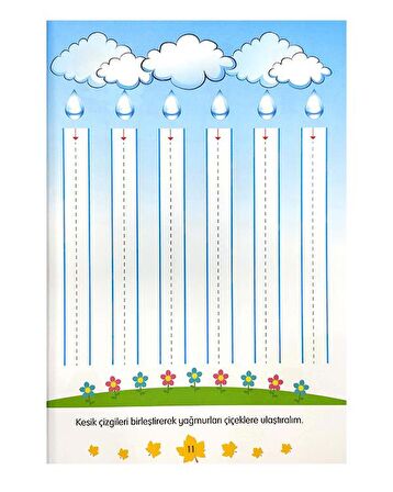 3 Yaş İlk Adımda Çizgilerle Öğreniyorum Kitabı Meşe Yayınları