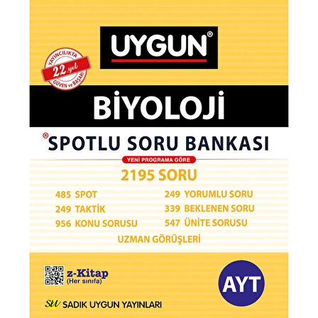 AYT Biyoloji Soru Bankası