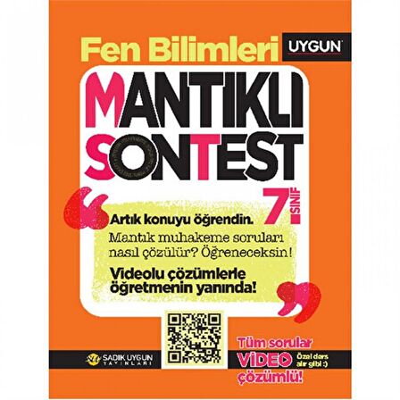 7. Sınıf Fen Bilimleri Mantıklı Son Test