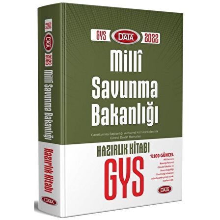 Milli Savunma Bakanlığı GYS Konu Anlatımlı