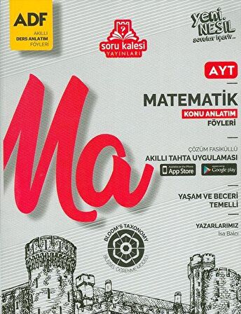 AYT Matematik 2 Konu Anlatım Föyü ADF