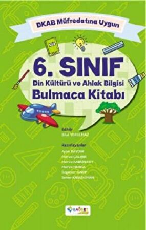 6. Sınıf Din Kültürü ve Ahlak Bilgisi Bulmaca Kitabı