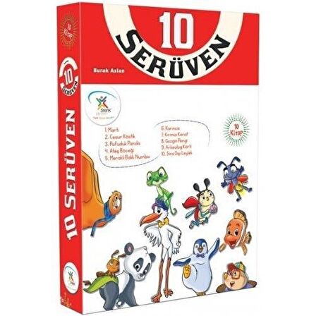 10 Serüven (10 Kitap)