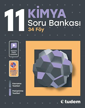 Tudem Yayınları - 11. Sınıf Kimya Soru Bankası