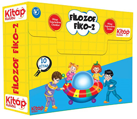 Kitap Kulübü 3. Sınıf Filozof Fiko Hikaye Seti 2 Etkinlikli Değerlendirme Testi 10 Kitap Hikaye Seti 2024