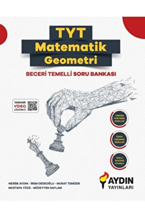 Aydın Tyt Matematik Ve Geometri Yeni Nesil Soru Bankası Beceri Temelli