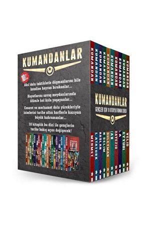 Kumandanlar Seti (10 Kitap Takım Kutulu)