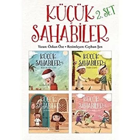 Küçük Sahabiler Seti 2 (4 Kitap Takım)